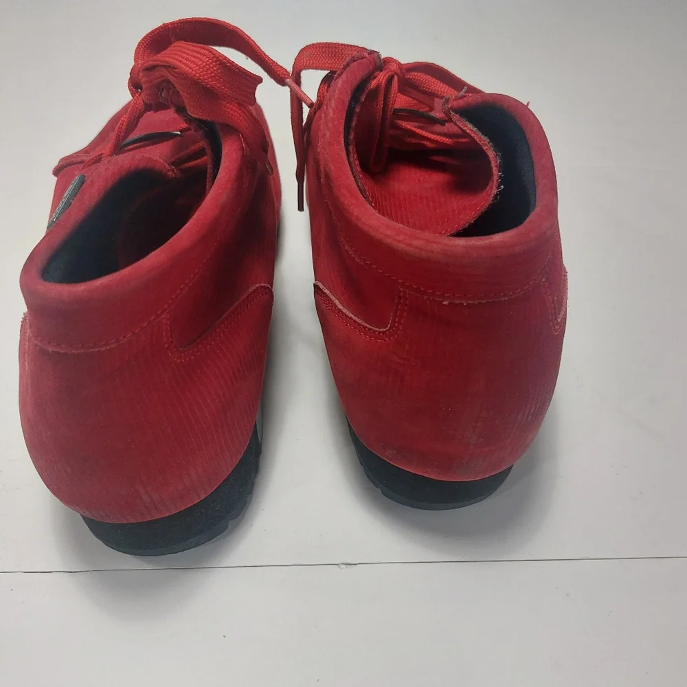 BUFFALINO Men's Red Leather/Suede Chukka Casual Wear Boots Size 12M
